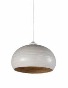 Lacquer bamboo ceiling pendant