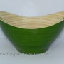 HT5038 Green oval serving bowls