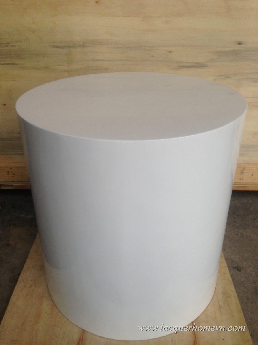 HT0119 MDF round table lacquer table