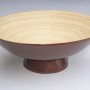 HT7019 lacquered bamboo bowl