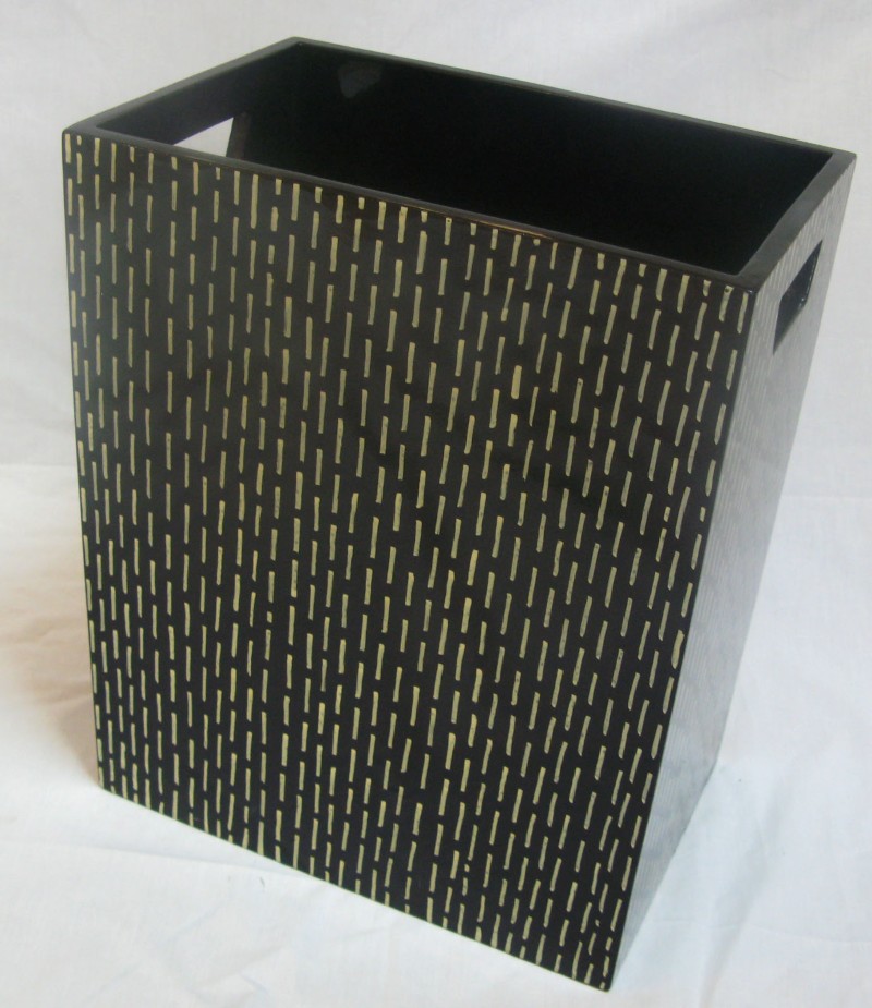 HT9001 Lacquer waste basket