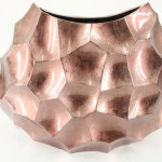 HT6000 silver leaf lacquer decor vase
