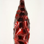HT6001 Red silver lacquer vase