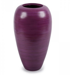HT1034.2 Vietnam coiled bamboo table decor vases