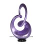 HT3605.3 Polyresin lacquer sculpture