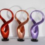 HT3633.1 Poly resin lacquer sculpture in eight shape