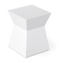 HT0102 lacquer stool white