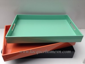 HT6240 MDF lacquer serving tray