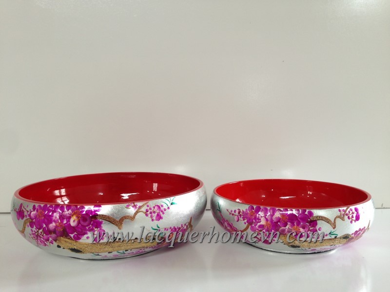HT5818.2 wood lacquer paiting bowl