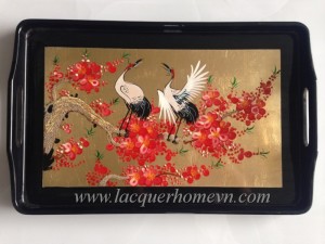 HT6243-vietnam-lacquered-handpainting-tray