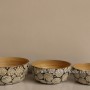 HT5603 Circle eggshell bamboo bowl